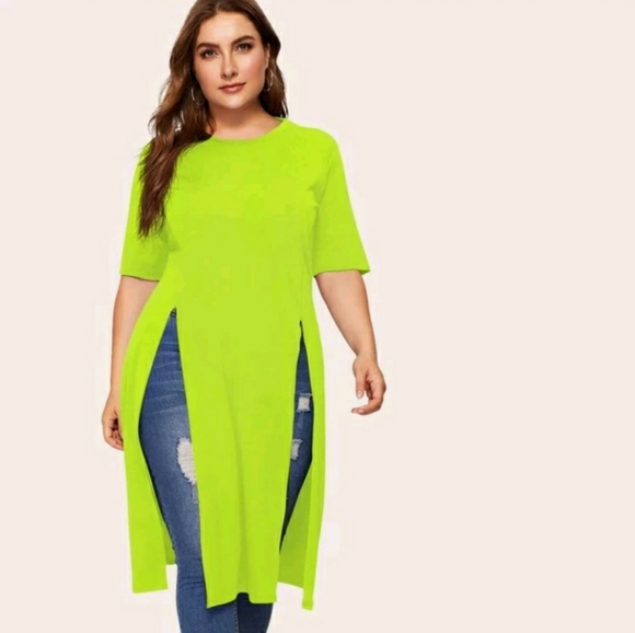 SHEIN Limegreen Top - Picture 5 of 6